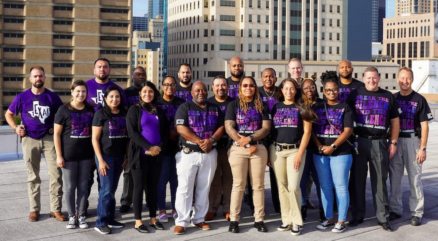 Harris County Sheriff’s Office Stands Against Domestic Violence Harris County Sheriff’s Office Stands Against Domestic Violence