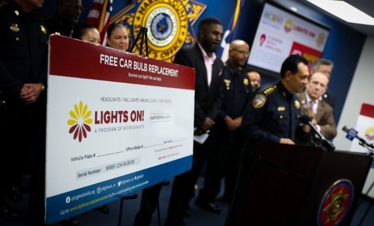 Harris County Sheriff’s Office Partners with Lights On! to Replace Tickets with Repair Vouchers