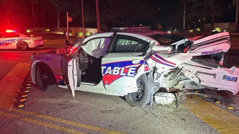 Deputy Seriously Injured in Atascocita Crash; Suspect Detained for Intoxication
