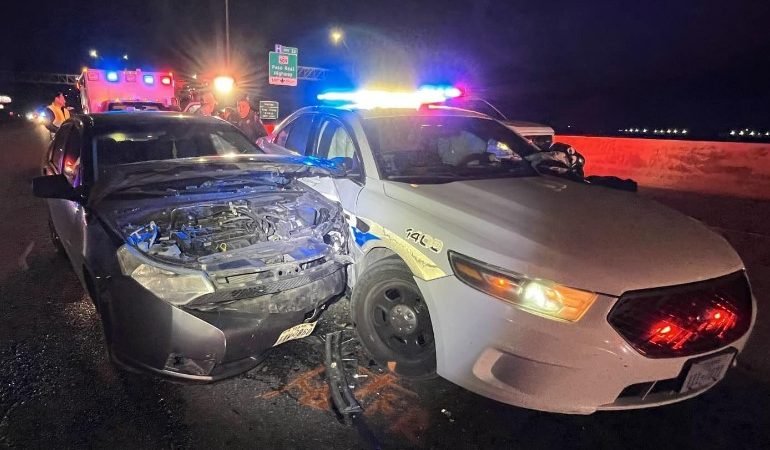 San Benito Police Officer Injured in Auto Collision: Driver Charged with Aggravated Assault