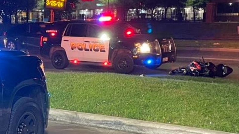50-Mile Motorcycle Pursuit Ends in Houston Arrest After Suspect Collides with Vehicle
