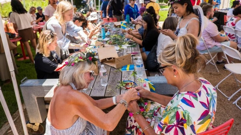 Third Annual Midsummer Festival Celebrates Swedish Heritage and Unveils New Mural