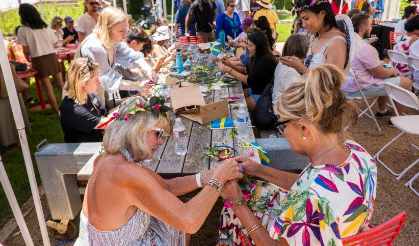 Third Annual Midsummer Festival Celebrates Swedish Heritage and Unveils New Mural Third Annual Midsummer Festival Celebrates Swedish Heritage and Unveils New Mural