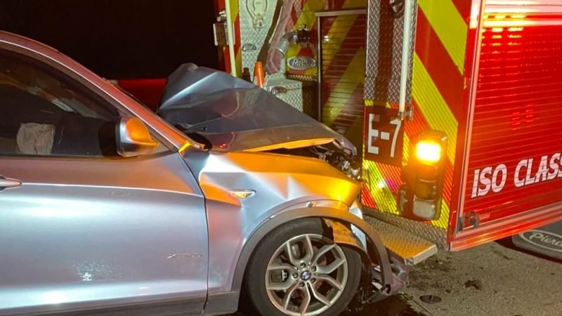 High-Speed Crash on I-10 Strikes Fire and Police Vehicles in Baytown