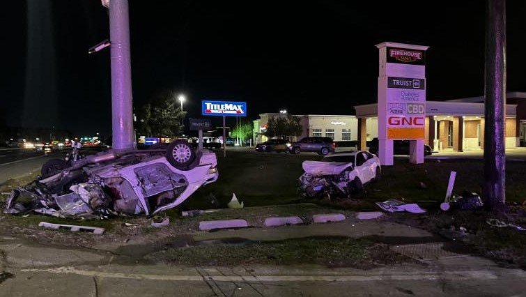 High-Speed Pursuit Ends in Crash and Arrest at FM 1960 and W. Townsen Blvd in Humble