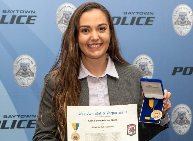 Baytown Detective Recognized with Chief’s Commendation for Solving Two Complex Cases in One Weekend