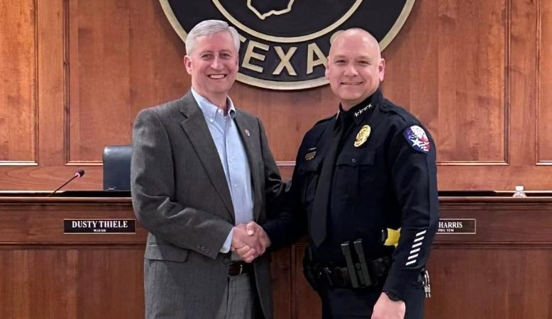 Katy Police Department Celebrates Appointment of New Police Chief