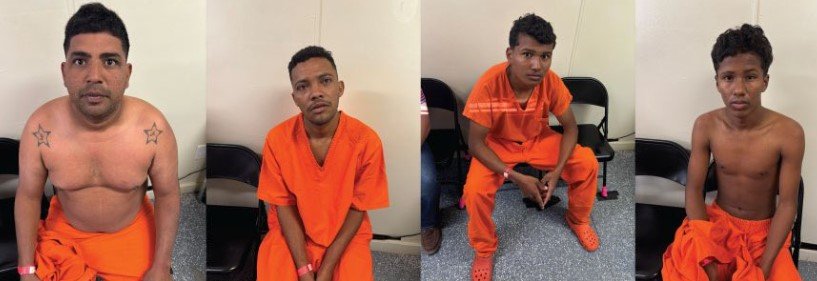 Four Tren de Aragua Gang Members arrested