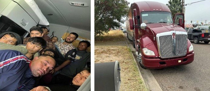 16 Illegal Immigrants Found During South Texas Traffic Stop, Driver Arrested for Smuggling 16 Illegal Immigrants Found During South Texas Traffic Stop, Driver Arrested for Smuggling