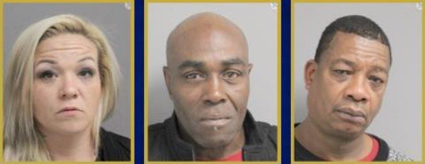 Theft in Progress Leads to Three Arrests on Sam Houston Parkway