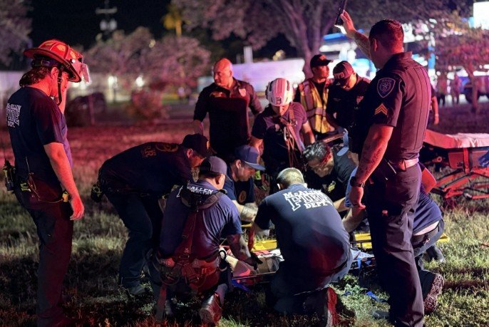 Man in Mental Health Crisis Rescued from Water Tower in Weslaco