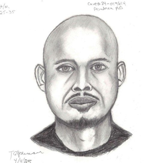 Pasadena Police Release Sketch in Child Sexual Assault Investigation