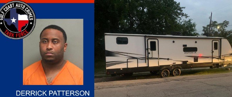 Suspect Caught in the Act Stealing RV in Multi-County Auto Theft Investigation