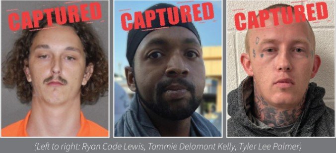 Three of Texas 10 Most Wanted Fugitives Captured in Recent Statewide Arrests