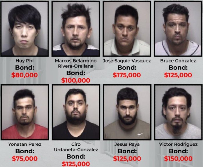 Eight Arrested in Texas City Online Child Exploitation Sting