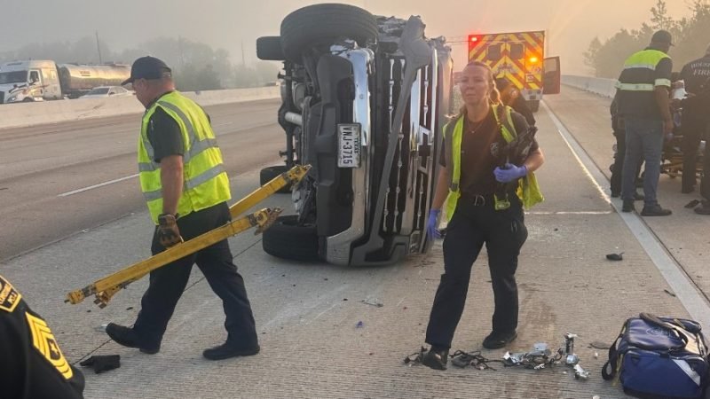 Harris County Deputy Injured After Being Hit While Assisting Stranded Motorist