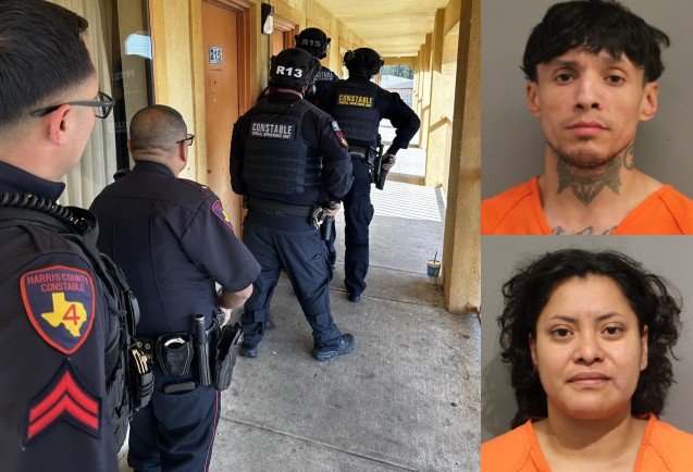 Harris County Constable’s Deputies Arrest Two in Felony Warrant and Mail Theft Investigation