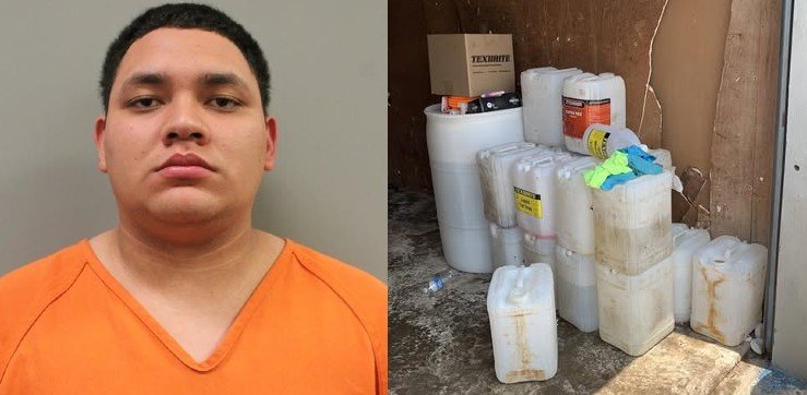 Man Arrested for Setting Storm Drain Fire After Illegal Dumping in Northwest Houston