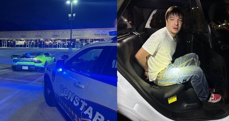Spring Man Driving Lamborghini Arrested for Reckless Driving After Speeding at 95 MPH on City Street