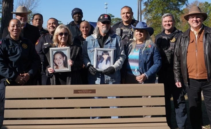 Harris County Constables Join Community to Dedicate Memorial Bench for Teen Murder Victim