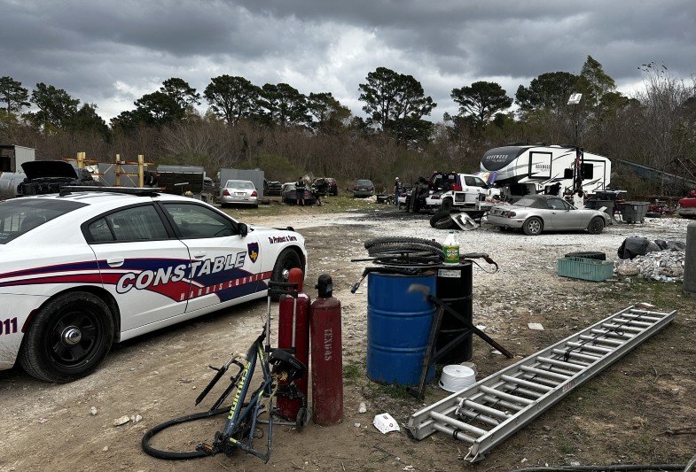 Deputies Recover 11 Stolen Vehicles, Arrest Two After Chase and Property Search in NW Harris County