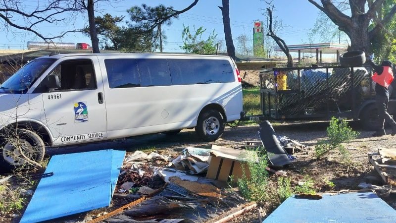 Baytown Police Clear Homeless Encampment, Arrest Two After Discovering Hazardous Traps