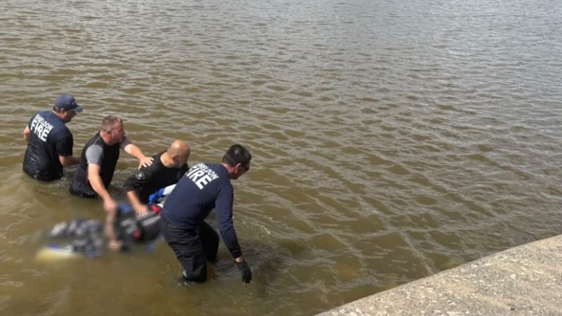 Deputies Rescue Woman in Mental Health Crisis from Pond in Northeast Harris County