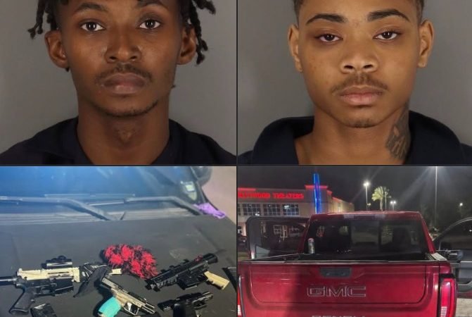 Four Detained, Four Firearms Recovered After Disturbance Near Parkdale Mall in Beaumont