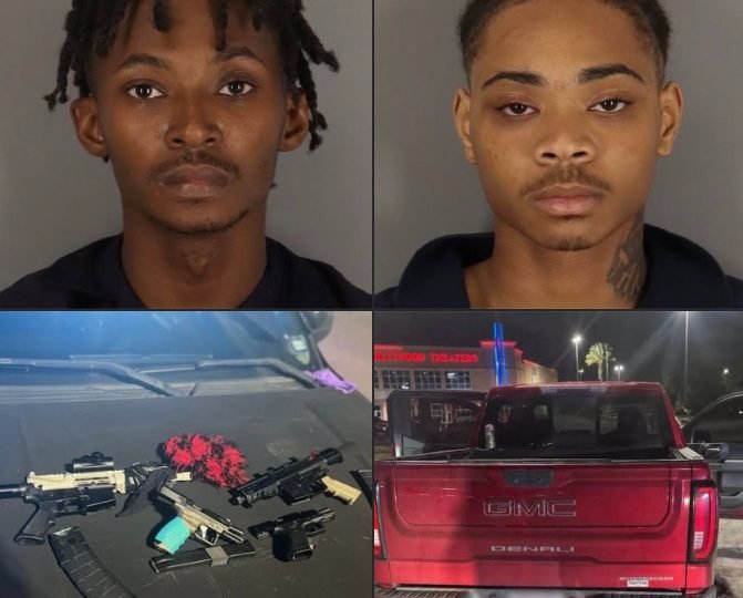 Four Detained, Four Firearms Recovered After Disturbance Near Parkdale Mall in Beaumont