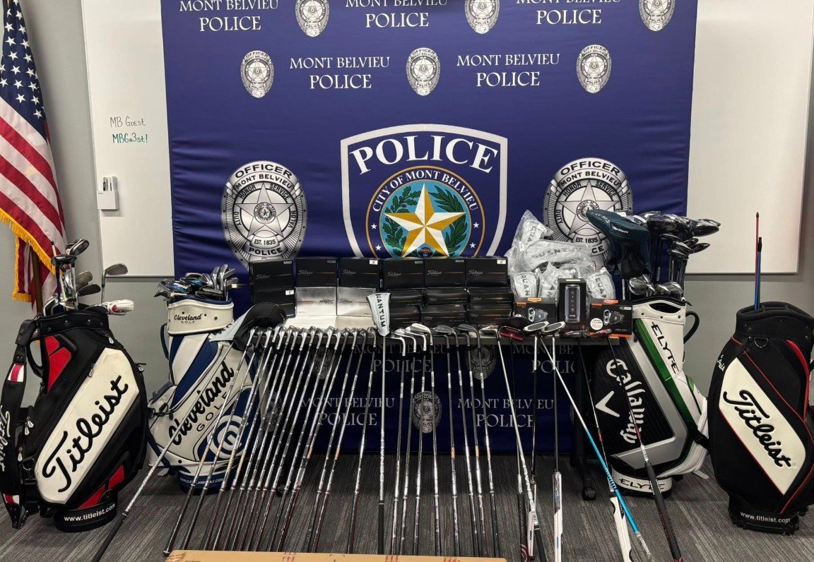 Houston Man Arrested in Golf Course Burglary, $34K in Equipment Recovered