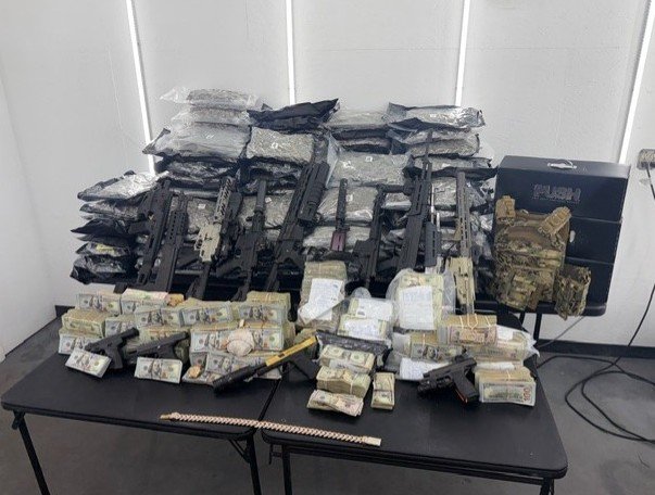 Search Warrants Yield Drugs, $700k and Firearms in Southeast Houston Narcotics Investigation