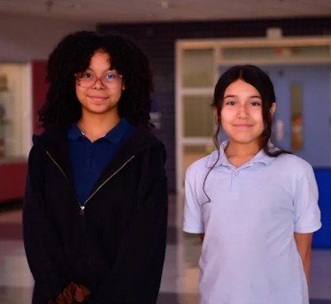Amelia Gamboa Avila and Penelope Martinez are both part of Carrillo’s Gifted and Talented programming