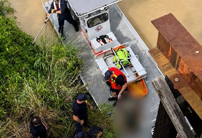 Baytown Firefighters Rescue Teen Swept Downstream in Cedar Bayou