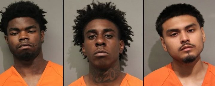 Three Men Arrested After Attempted Vehicle Burglary Ends in Shooting in Spring