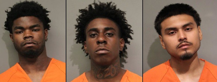 Three Men Arrested After Attempted Vehicle Burglary Ends in Shooting in Spring