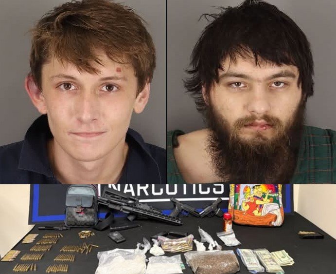 SETX Violent Crime Task Force Arrests Two After Beaumont Pursuit, Seizes Guns and Multiple Drugs