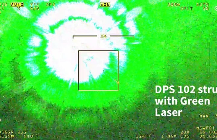 Security Guard Arrested After Green Laser Strikes Texas DPS Aircraft During Manhunt