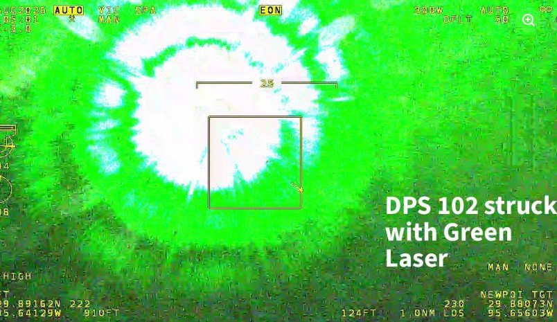 Security Guard Arrested After Green Laser Strikes Texas DPS Aircraft During Manhunt