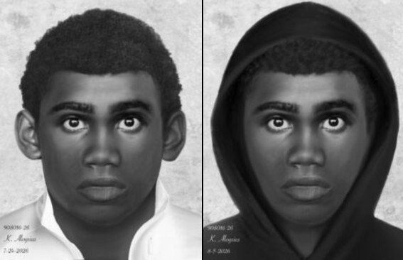 Houston Police Release Sketches, Video of Gunman Who Shot Man During Car Wash Robbery and Fired at Deputy
