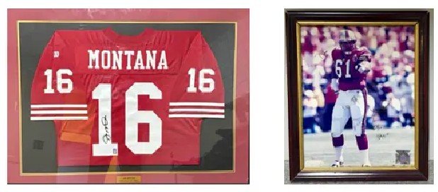 Recovered memorabilia