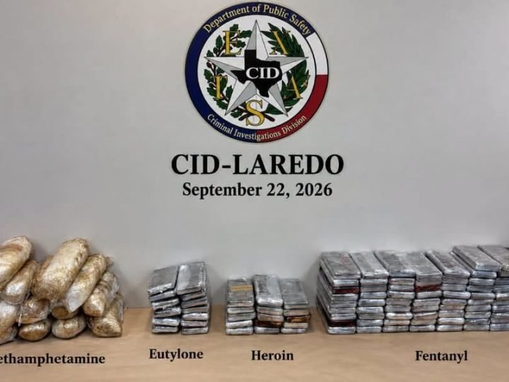 Texas DPS Intercepts Fentanyl Load in Laredo and 60 Pounds of Cocaine on I-35