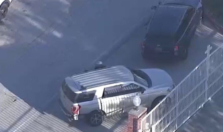 ICE Vehicle Collides With Pickup Truck During Pursuit in Northwest Harris County
