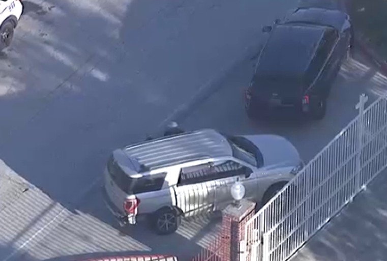 ICE Vehicle Collides With Pickup Truck During Pursuit in Northwest Harris County