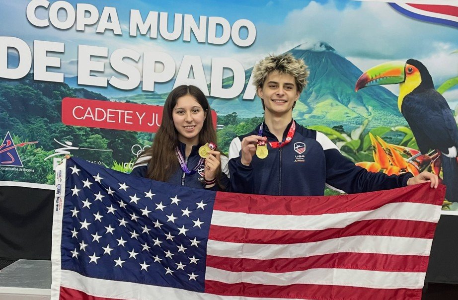 Houston-Area Fencers Win Four Gold Medals at Junior World Cup in Costa Rica